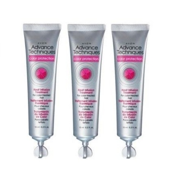 AVON TECHNIQUE HEAT INFUSION TREATMENTS 3 PK (NEW WITH TAGS) - Picture 1 of 1